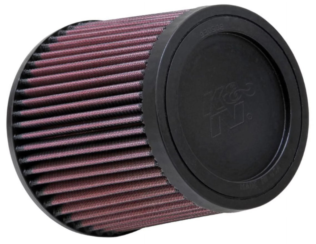 K&N Universal Clamp-On Engine Air Filter: Washable and Reusable: Round Tapered; 2.5 in (64 mm) Flange ID; 5.5 in (140 mm) Height; 6 in (152 mm) Base; 5 in (127 mm) Top, RU-4950