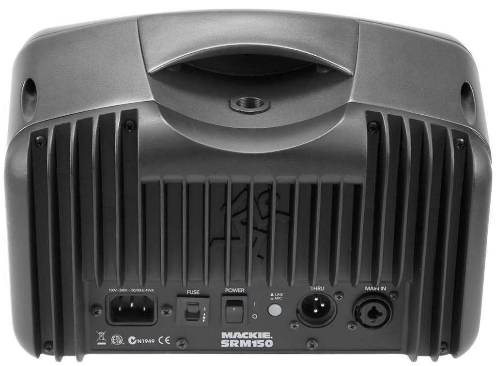 (2) Mackie SizeRM150 Powered Active PA Monitor Sizepeaker + (2) Mackie Travel Bags