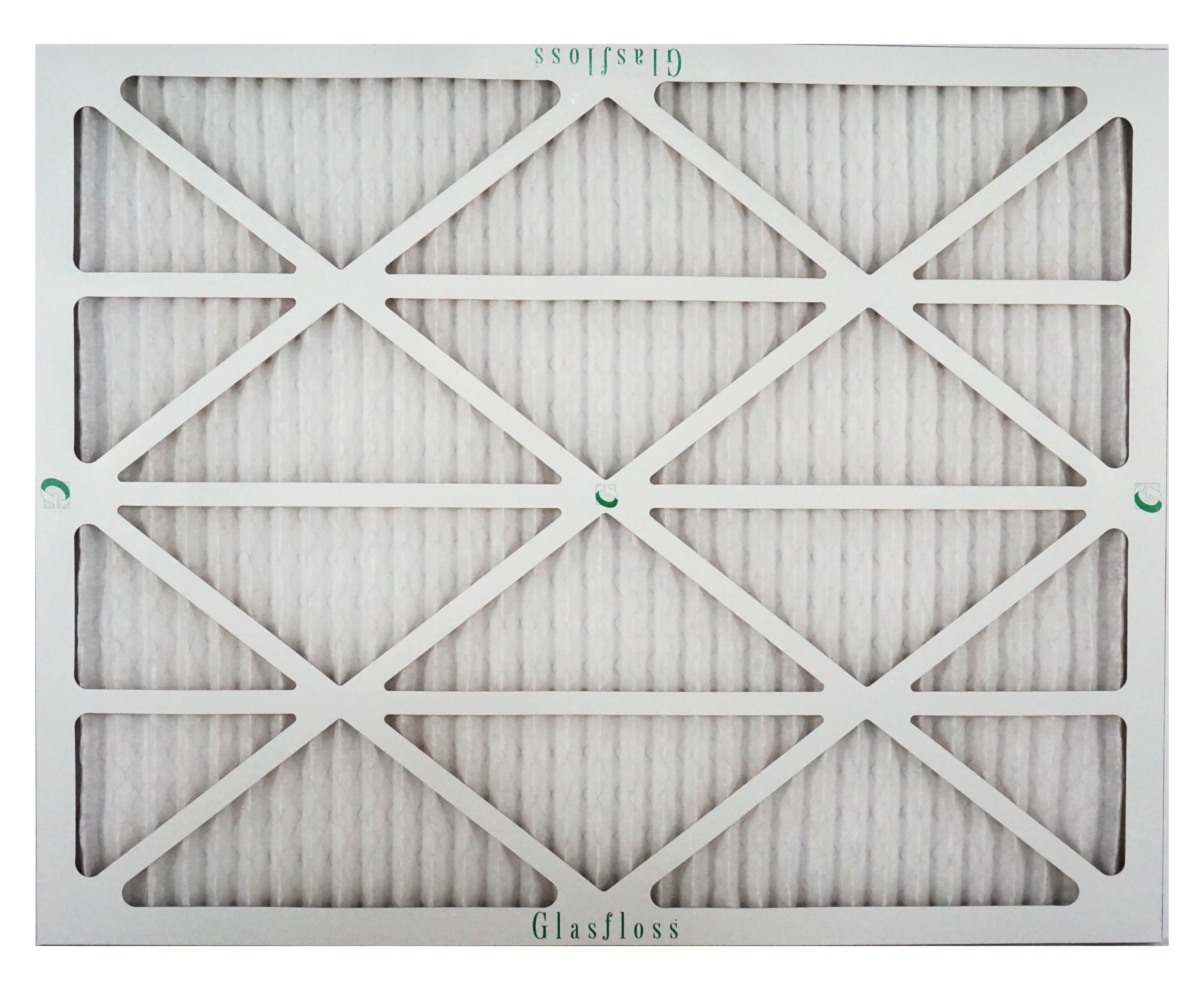 Glasfloss Air Filter 24x28x2 - 2" MERV 10 - (Pack of 4) - Pleated AC or HVAC Air Filter - Furnace Air Filter - Home or Office - Made In The USizeA.