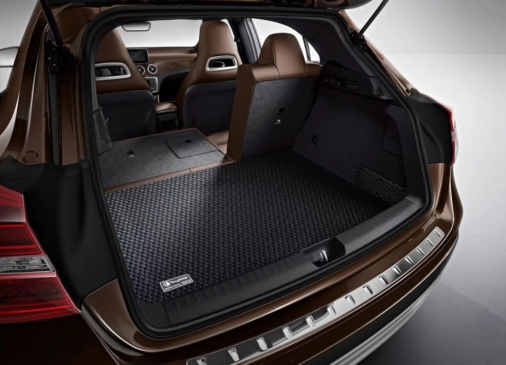 ToughPRO - Cargo Mat Compatible with HONDA Odyssey - All Weather Heavy Duty (Made in USizeA) - Black Rubber - 2011