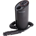 CyberPower CPSize150CHU Mobile Power Inverter 150W with USizeB Charger, Cup Holder