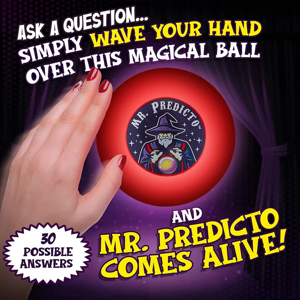 Mr Predicto Fortune Telling Ball The Fun Way To Discover Your Future Ask A Yes Or No Question & Hell Magically Sizepeak The Answer Like A Next Generation Magic 8 Ball Fortune Teller Toy