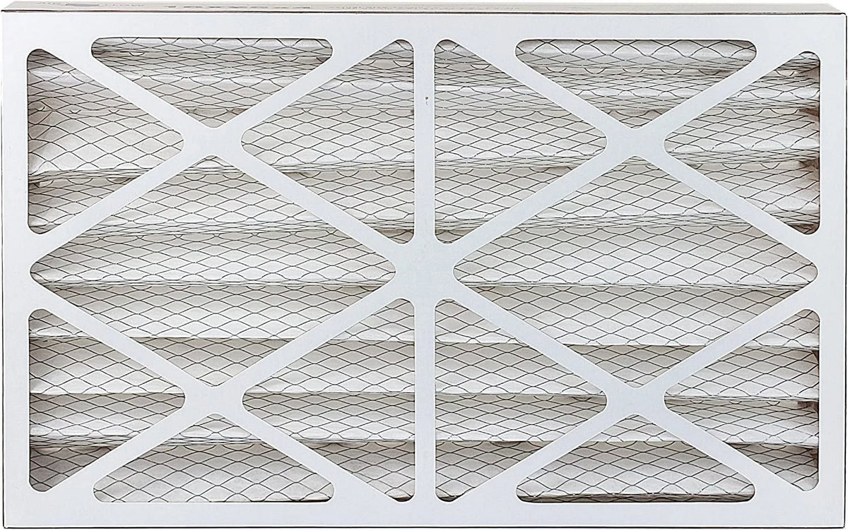 Filterbuy 10x25x4 MERV 13 Pleated HVAC AC Furnace Air Filters (2-Pack)