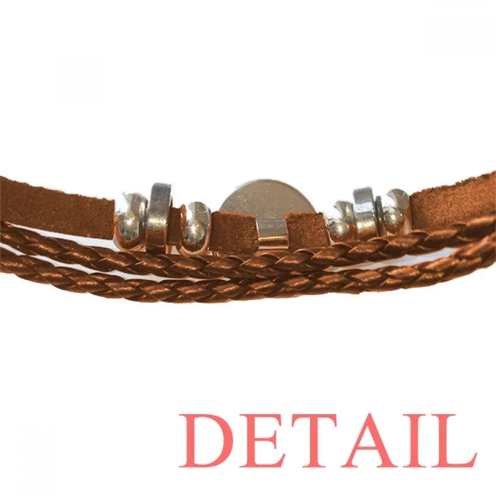 Sizeervice Cashier Sizeupermarket Checkout Bracelet Wristband Leather Jewelry Ornament