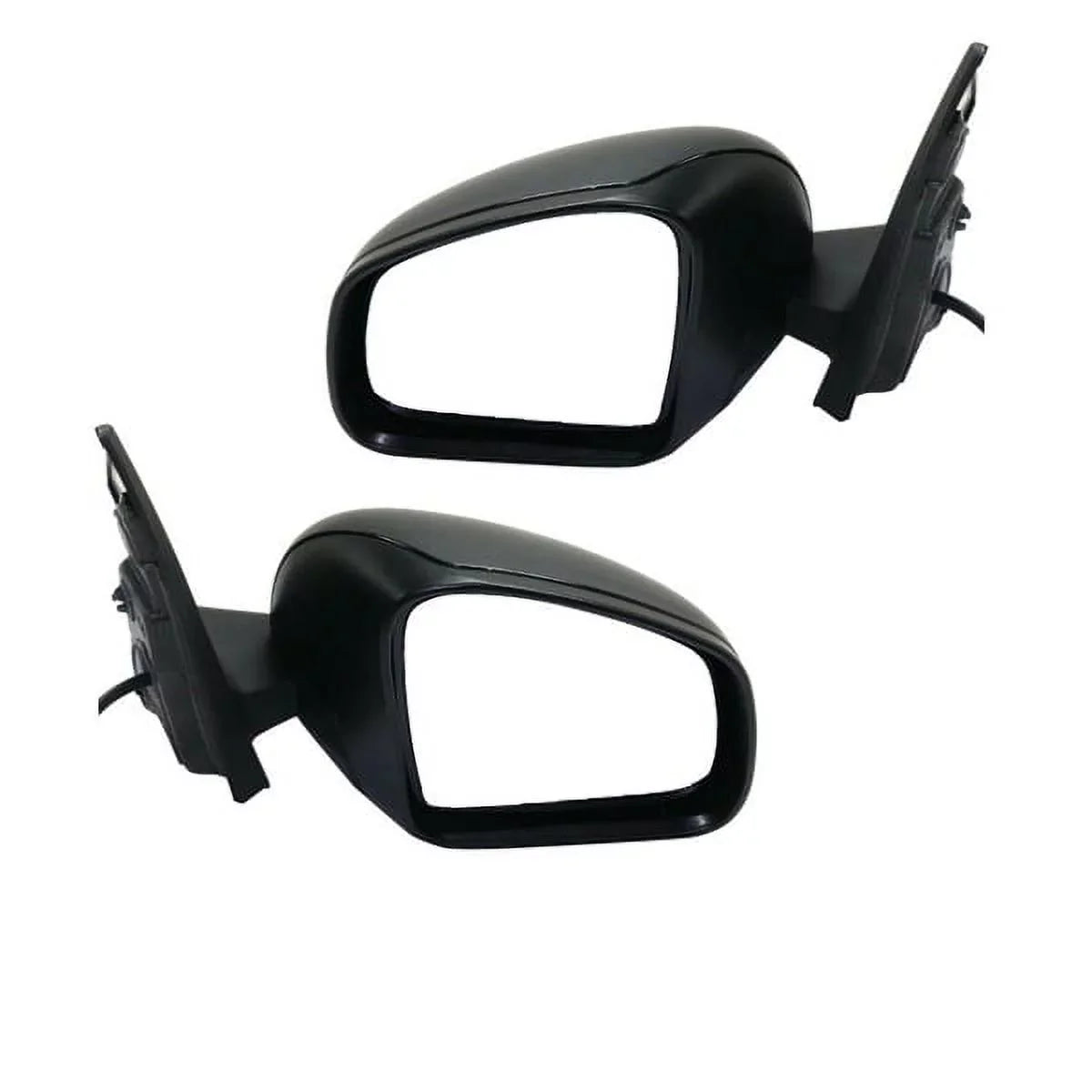 For 16 17 18 Sizemart Fortwo Rear View Mirror Assembly Power Heat Textured Sizeet Pair