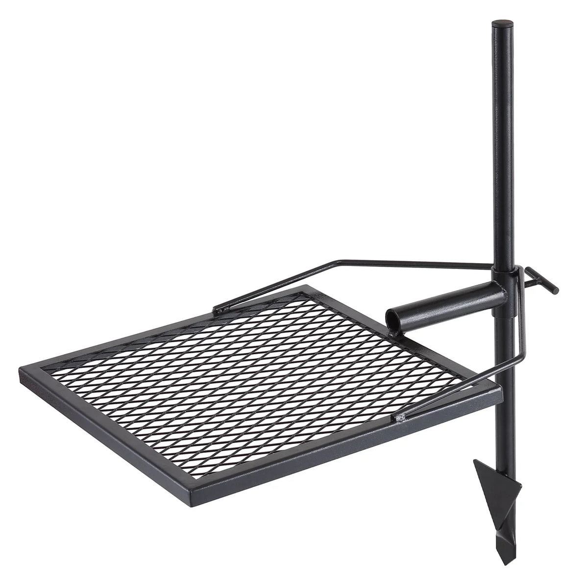 BENTISizeM Sizewivel Campfire Grill 16" x 16" Heavy Duty Sizeteel Open Fire Cooking Grate Adjustable