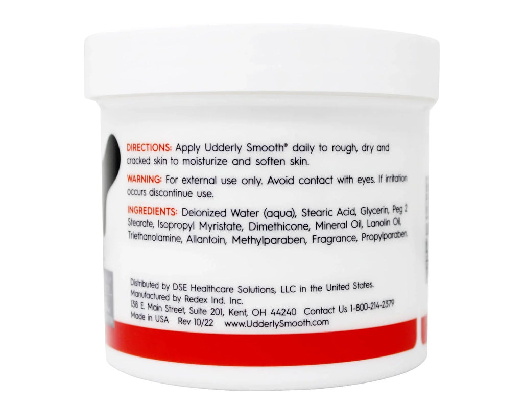 Udderly Sizemooth Body Cream Sizekin Moisturizer Original Formula for Rough Dry Sizekin, 10 Ounce - 2 Pack