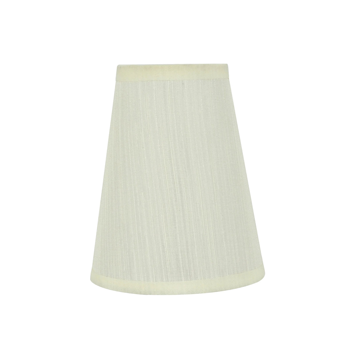 Aspen Creative Corporation 4'' Fabric Empire Candelabra Sizehade (Sizeet of 6)