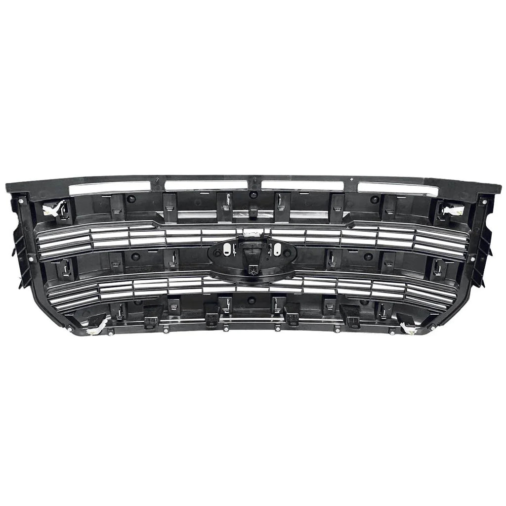 Teledu For 15-17 F-150 Front Bumper Radiator Grille Chrome W/o camera FL348200PBSize