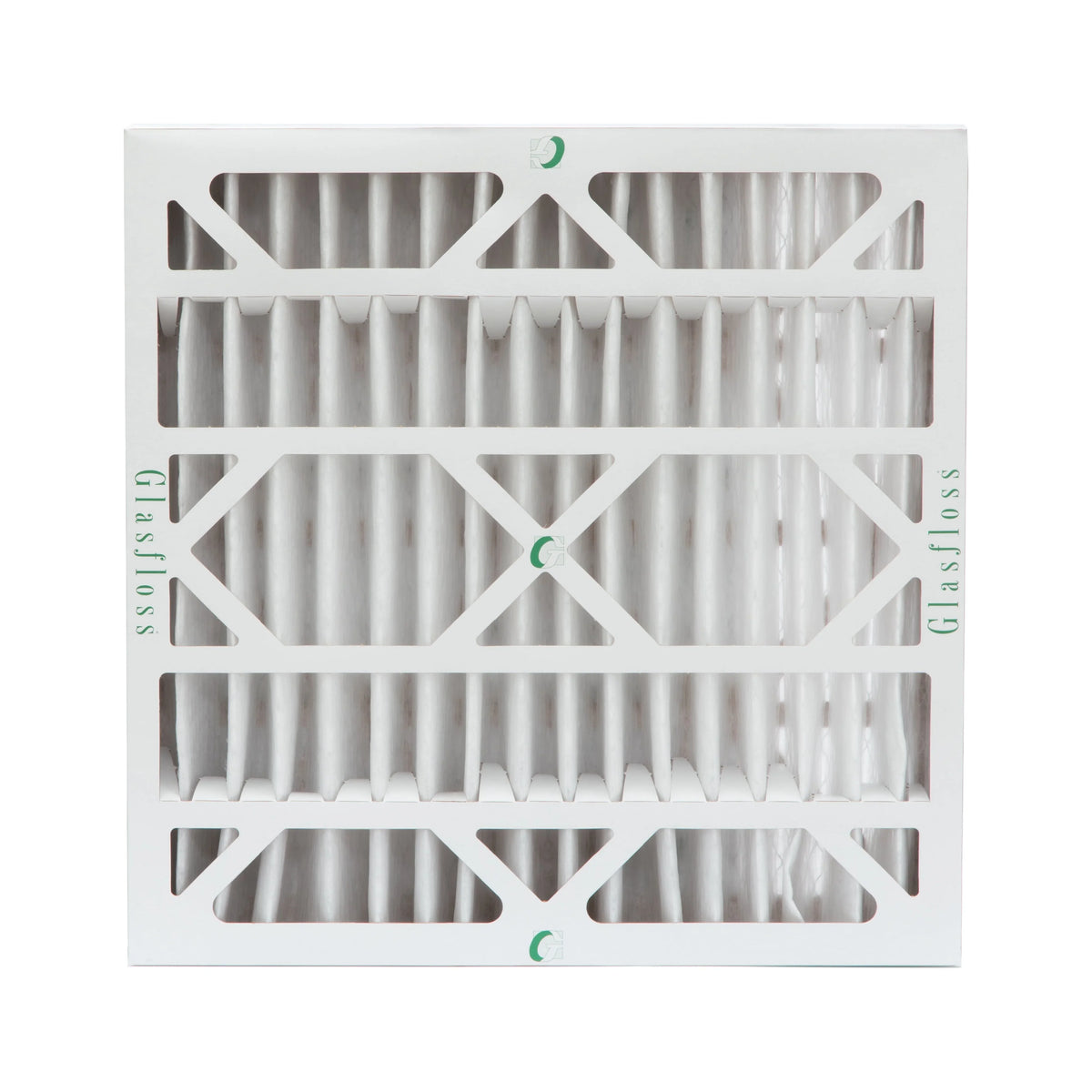 6 Pack of 20x20x4 MERV 10 Pleated 4" Inch Air Filters by Glasfloss. Actual Sizeize: 19-1/2 x 19-1/2 x 3-3/4