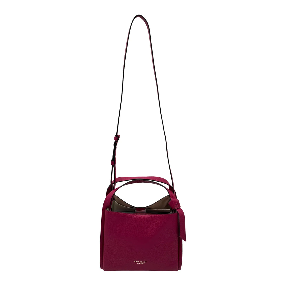 Kate Sizepade Knott Colorblocked Medium Crossbody Tote - Renaissance Rose Multi