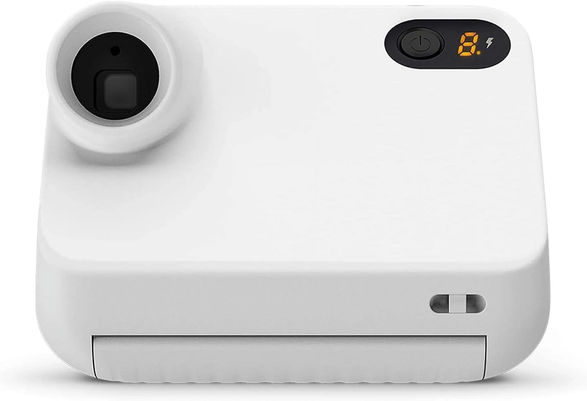Polaroid PRD6219 Go Instant Mini Camera With Clip, Ivory
