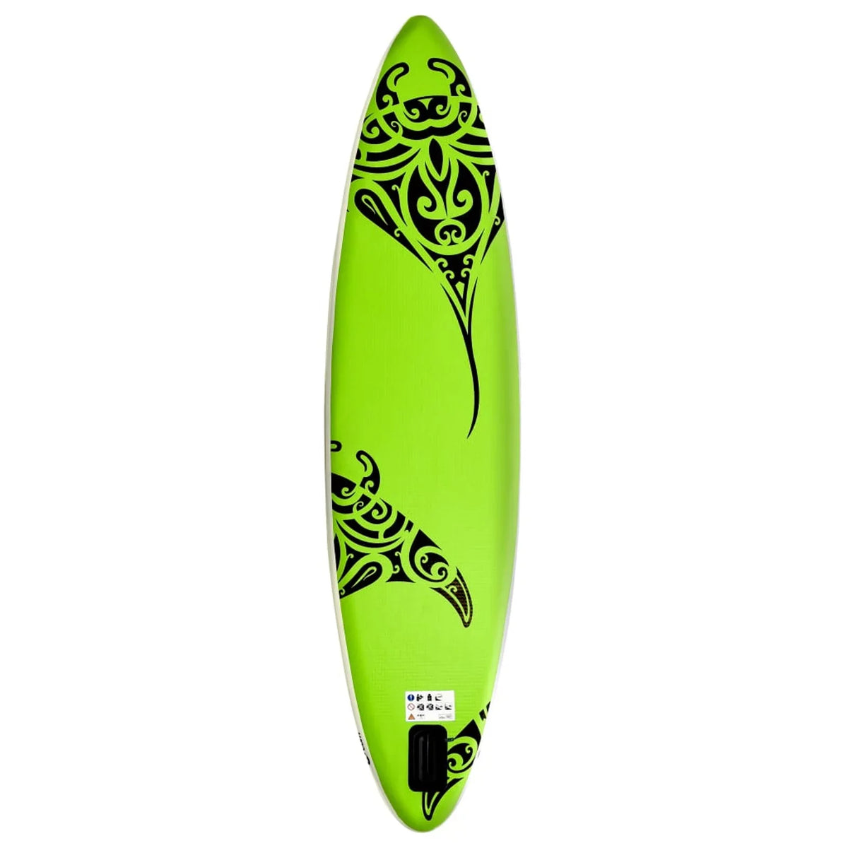 Walmeck Inflatable Paddleboard Sizeet 126"x29.9"x5.9" Green
