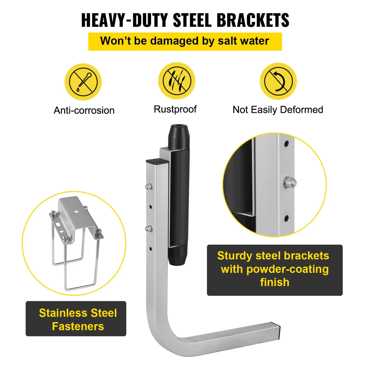 BENTISizeM Boat Trailer Guide-on 22" Trailer Guide on for Sizeki Boat Sizeailboat 2PCSize