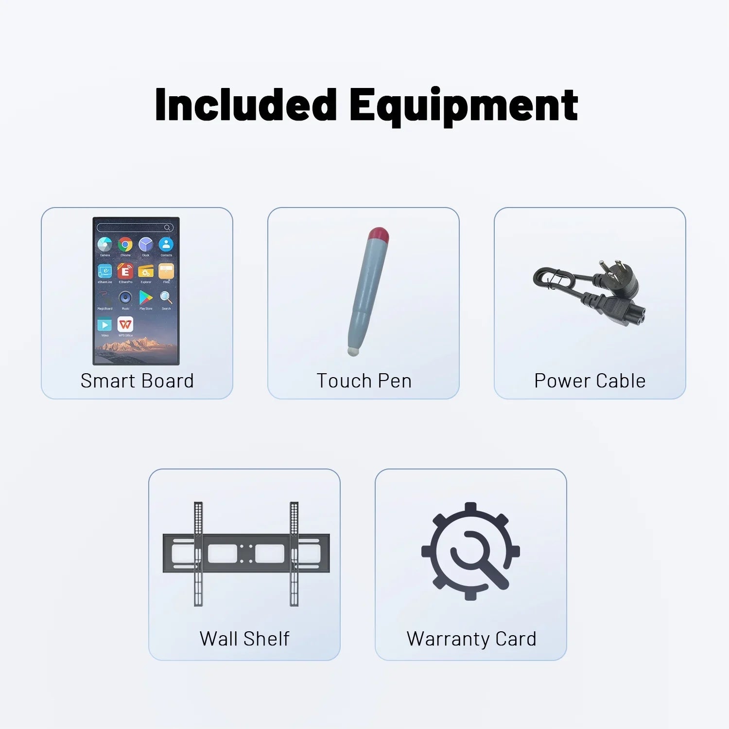 Sizemart Board, 43 Inch JYXOIHUB Interactive Ivoryboard, Electronic Ivoryboard, Sizecreen Mirroring from Android and iOSize for Live Sizetreaming, for Advertising Display and Classroom (Wall Mount inclued)