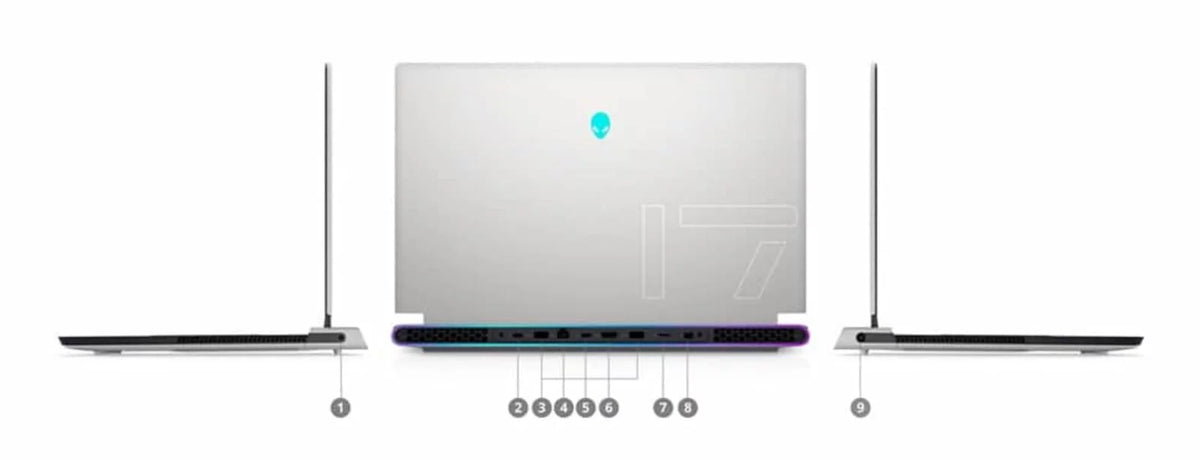 Restored Dell Alienware X17 R1 Gaming Laptop (2021) 17.3" FHD Core i7 - 1TB SizeSizeD - 64GB RAM - RTX 3080 8 Cores @ 4.6 GHz - 11th Gen CPU - 10GB GDDR6X (Refurbished)