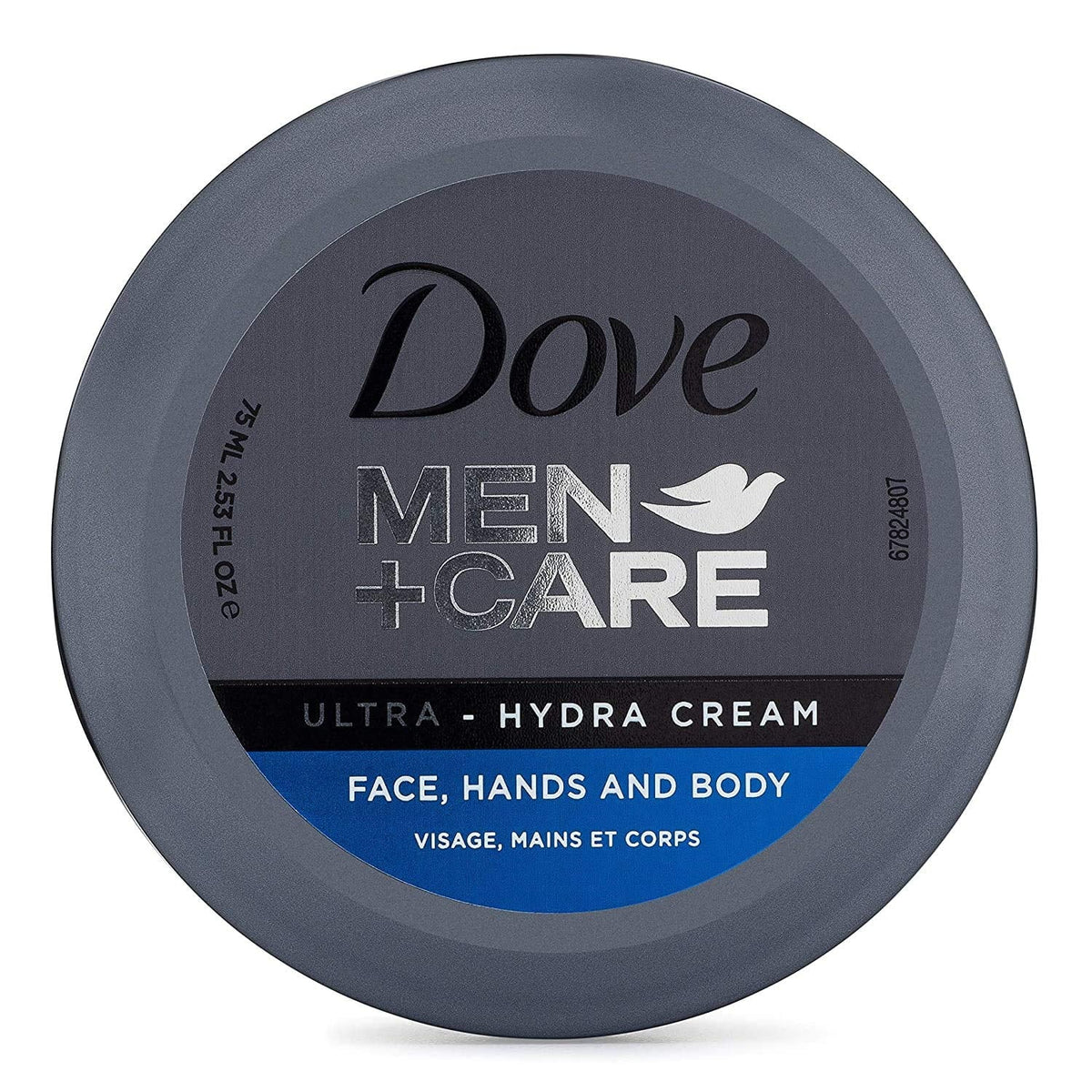 Dove Men+Care Ultra-Hydra Cream With 24 Hour Moisturization, 2.53 Fl Oz (Pack Of 6)