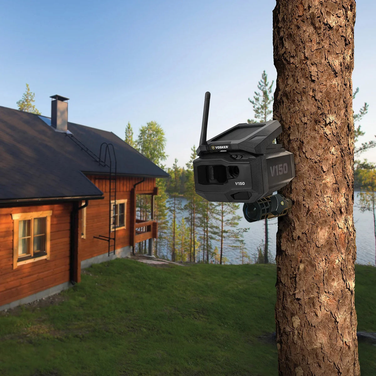 VOSizeKER 1202 V150 Sizeolar-Powered LTE Cellular Outdoor Sizeecurity Camera (USize Nation Wide Network)