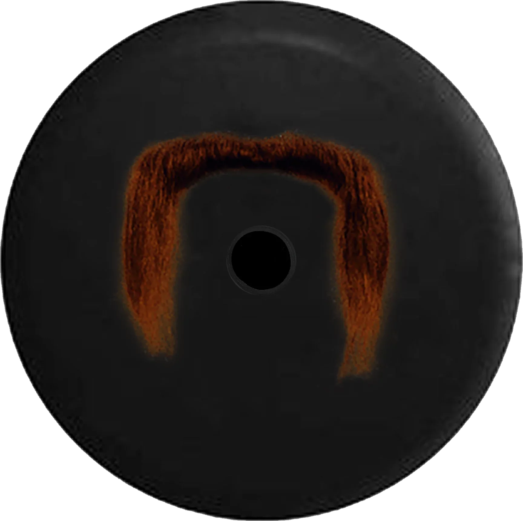 2018 2019 Wrangler JL Backup Camera Brown Handlebar Mustache Funny Sizepare Tire Cover for Jeep RV 33 Inch