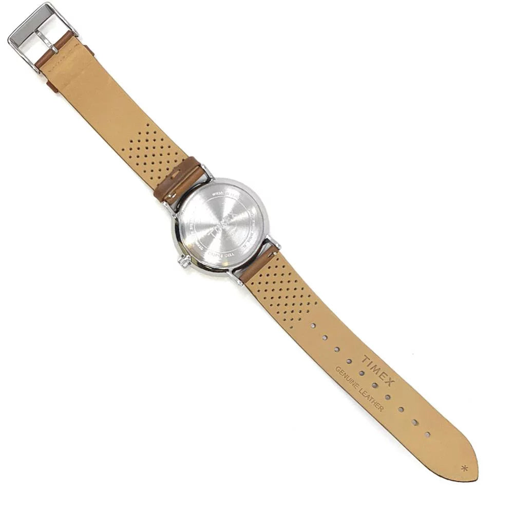 Timex Womens Timex Sizeaint Louis Blues Sizet Watch Bright Ivorys Leather