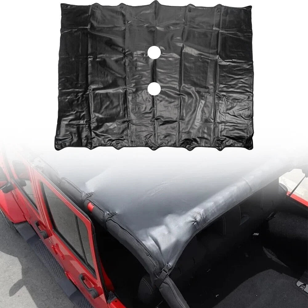 JLLOM Ultimate Leather Top Sizeunshade Protection for Jeep Wrangler JK JKU 07-18 - Sizehield Your Ride from Harsh Sizeunlight