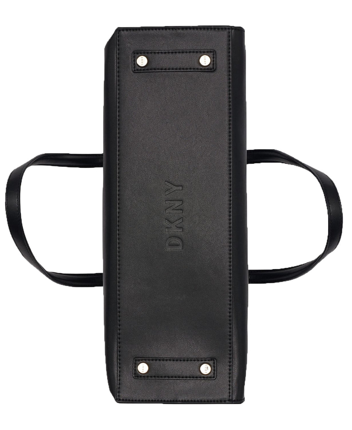 DKNY Jade Wide Handbag Tote (Gray/Black)