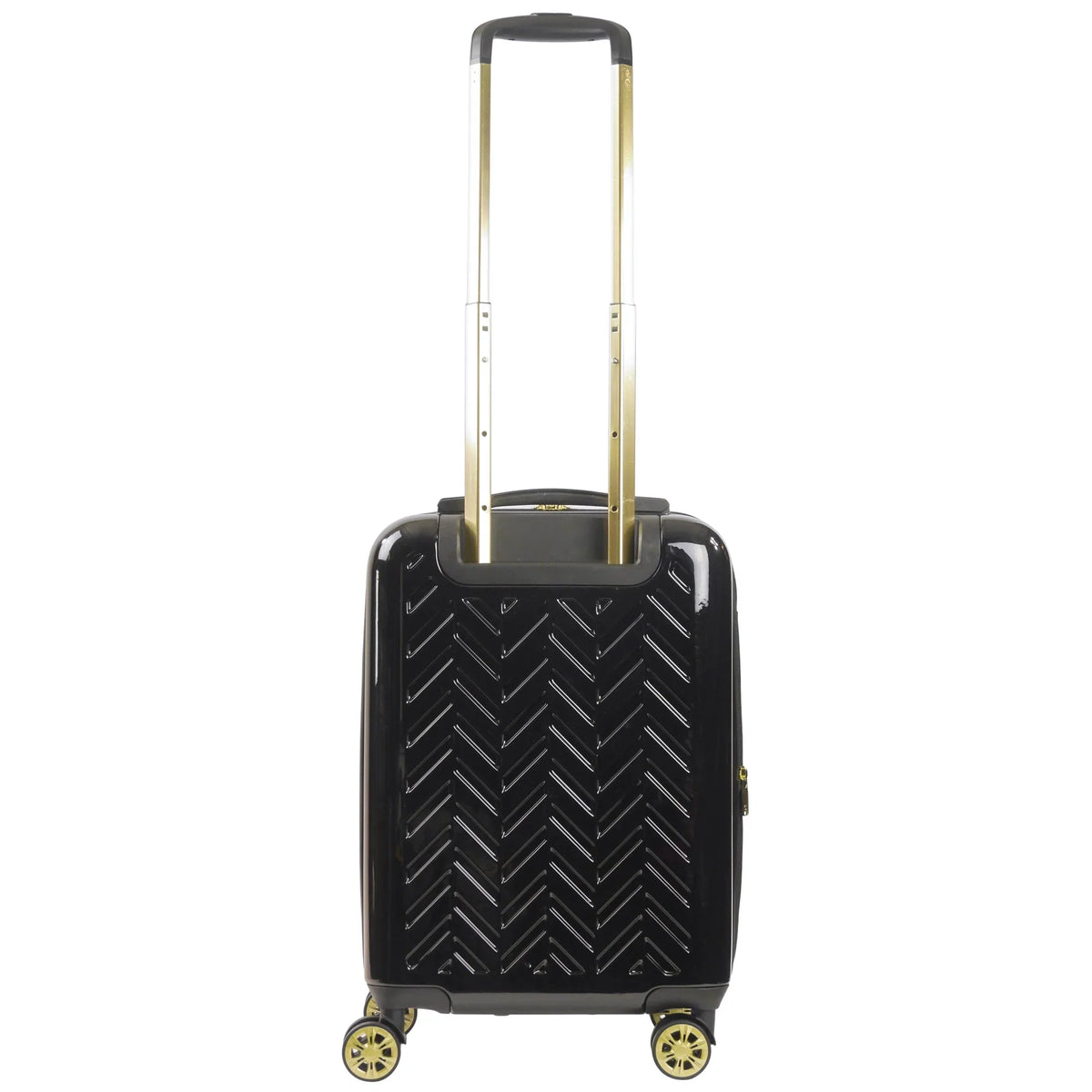 Grove 22 Inch Rolling Luggage, Hardshell Carry On Sizeuitcase with Sizepinner Wheels, Black