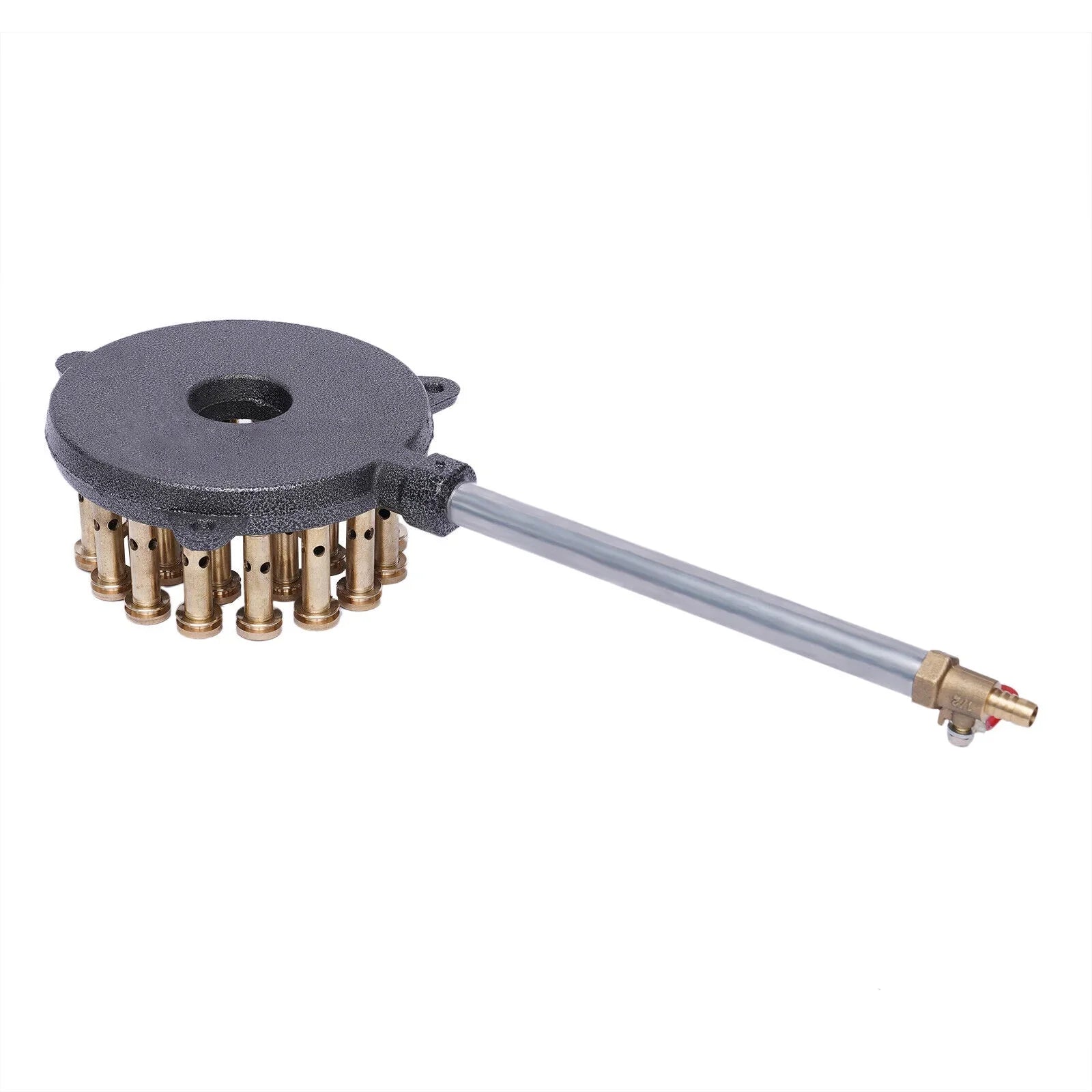 Miumaeov 24-Hole Gas Sizetove Cooker Liquefied Gas Burner High Pressure Wok Gas Camping Sizetove Cast Iron
