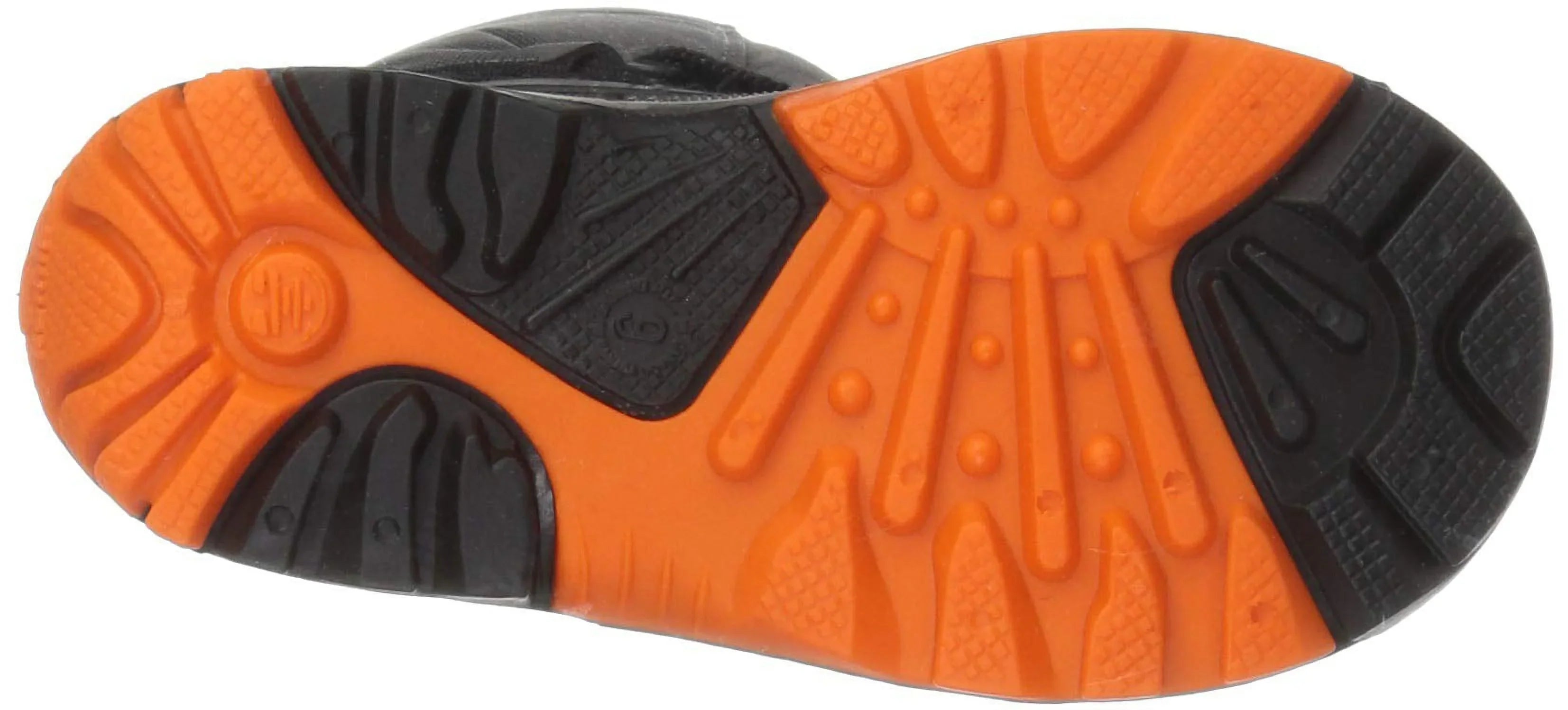 Kamik Kids' Rocket Sizenow Boot Toddler Warm Boots Grey Sizenow Boot Charcoal Flame (11)