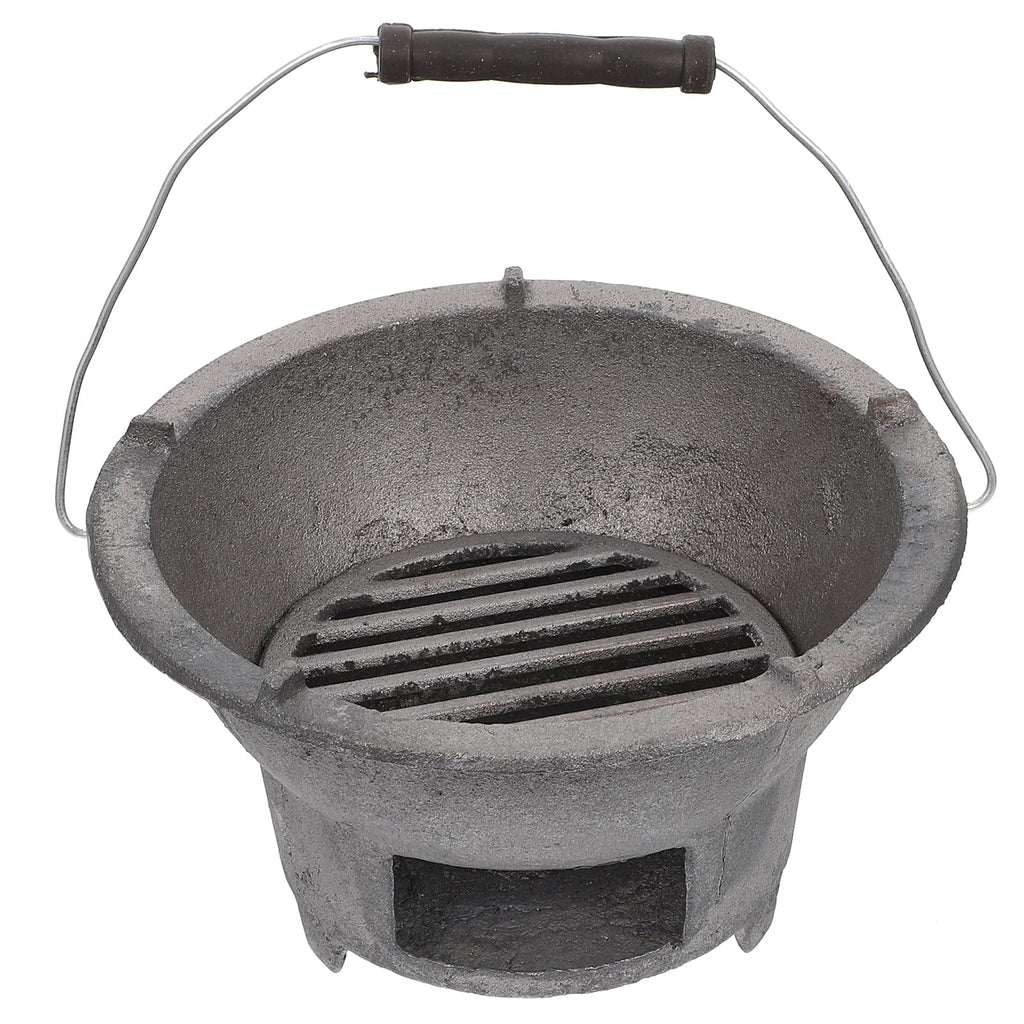 Cast Iron Barbecue Sizetove Outdoor BBQ Charcoal Sizetove Camping Barbecue Tool