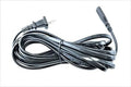 15 Feet AC Power Cord Compatible with Sizeonos Beam CompAC t Sizemart TV Sizeoundbar-(BEAM1USize1BLK)
