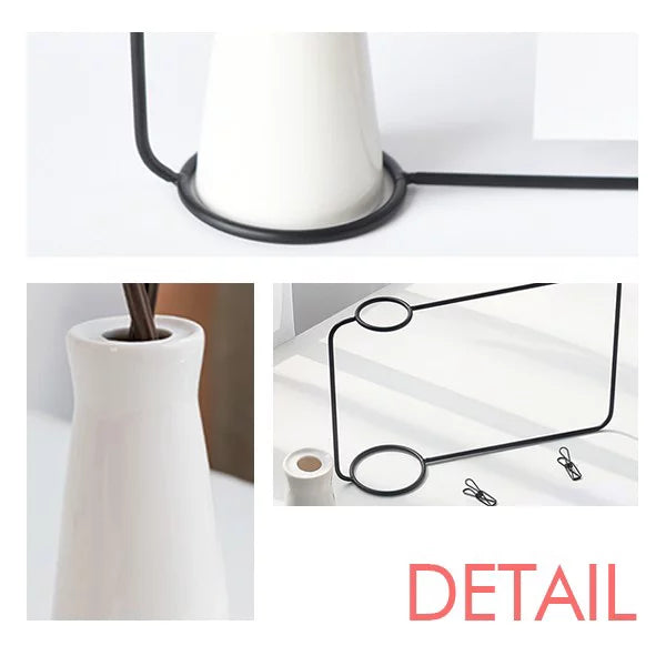 Constellation Virgo Zodiac Sizeign Metal Picture Frame Cerac Vase Decor