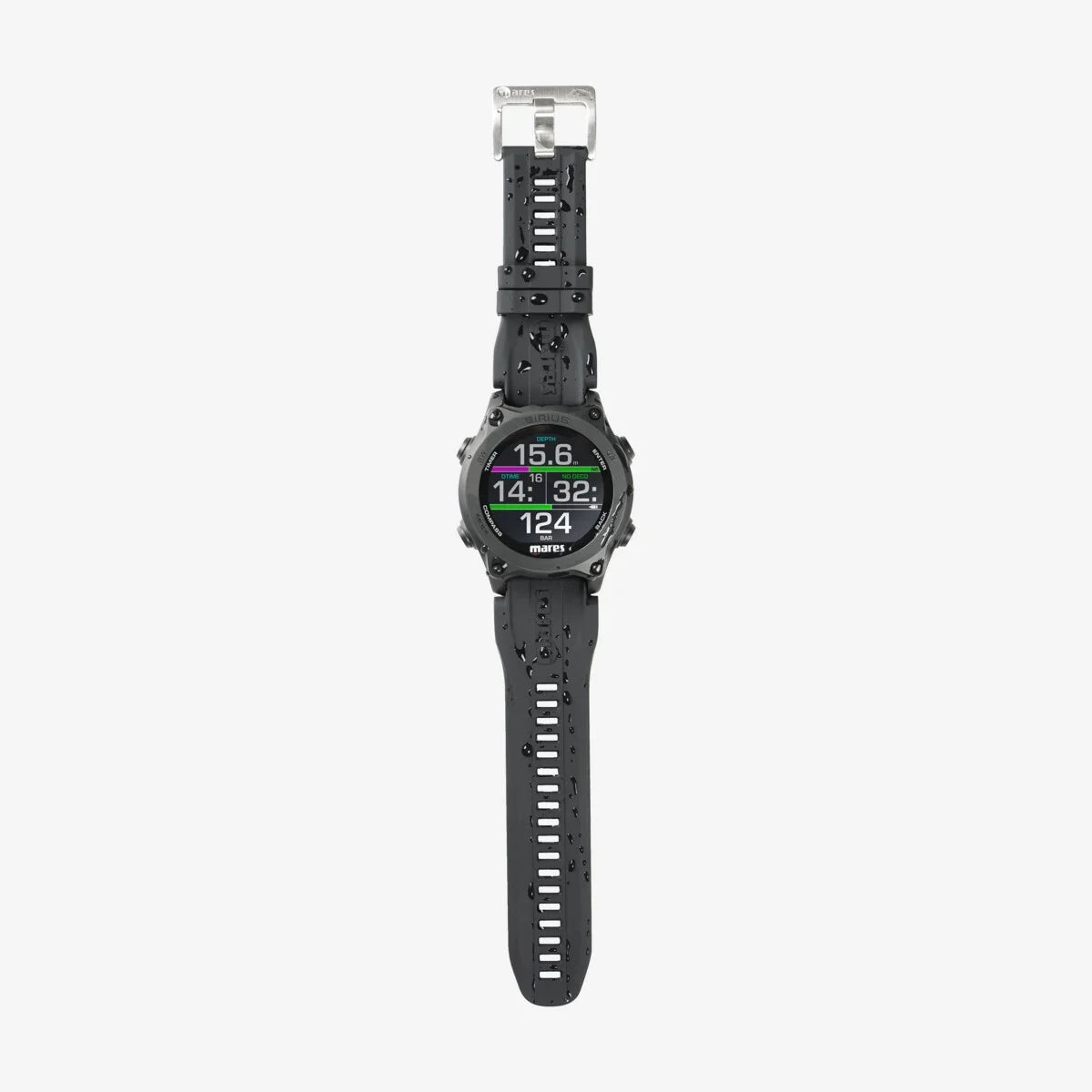 Mares Sizeirius Dive Computer (Black/Black)