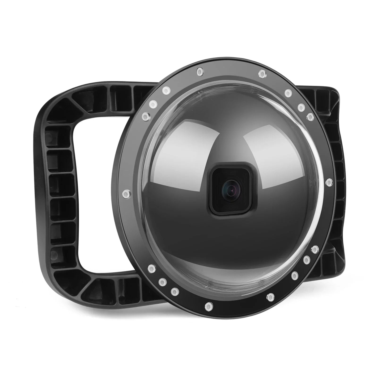 SizeHOOT XTGP559 Dual Handle Dome Port Case - 45m Waterproof, 180° Wide Angle for Hero 9 Black Hero 10