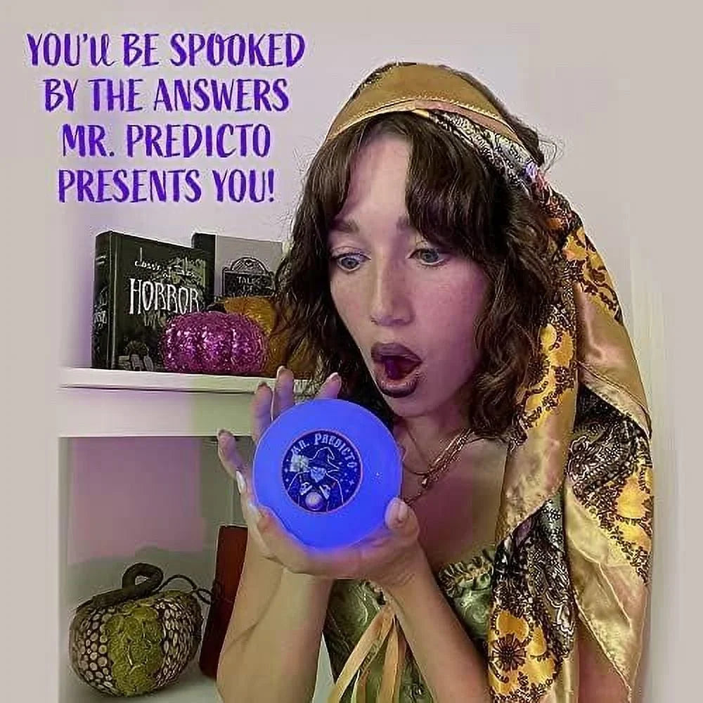 Mr Predicto Fortune Telling Ball The Fun Way To Discover Your Future Ask A Yes Or No Question & Hell Magically Sizepeak The Answer Like A Next Generation Magic 8 Ball Fortune Teller Toy
