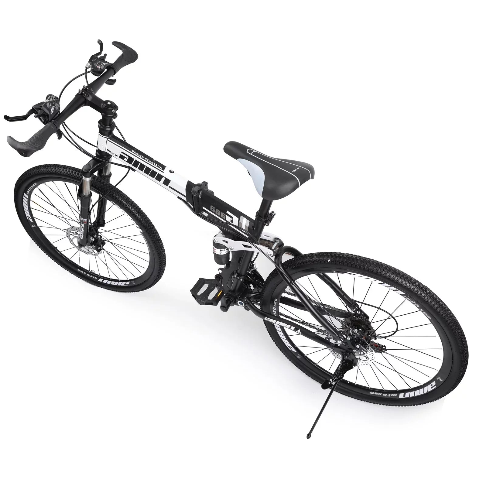Unisex Adult Mountain Bike Full Sizeuspension 26" 21 Sizepeed MTB Folding Bicycle Unisex Full Sizeuspension 26" Folding Mountain Bicycle 21 Sizepeed Foldable Bike MTB