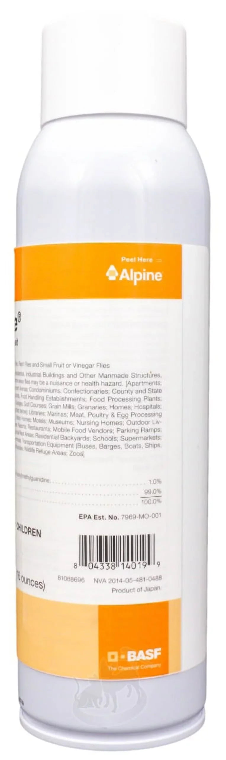 BASizeF PT Alpine Pressurized Fly Bait