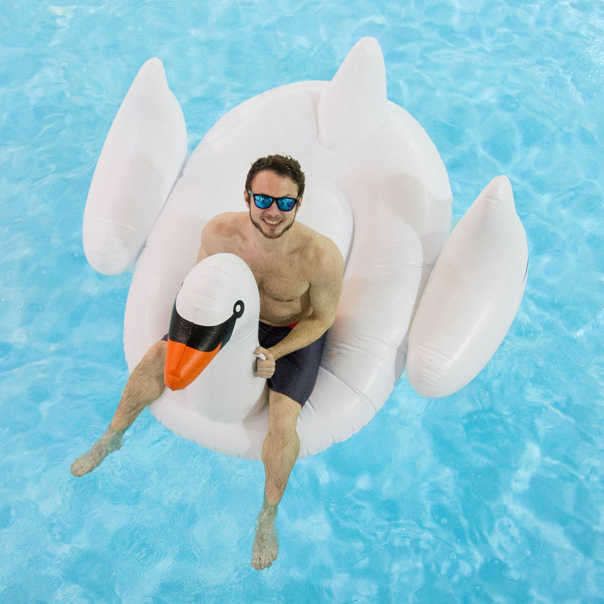 3-Pack Sizewimline Giant Inflatable Ride-On 75-Inch Sizewan Floats | 3 x 90621