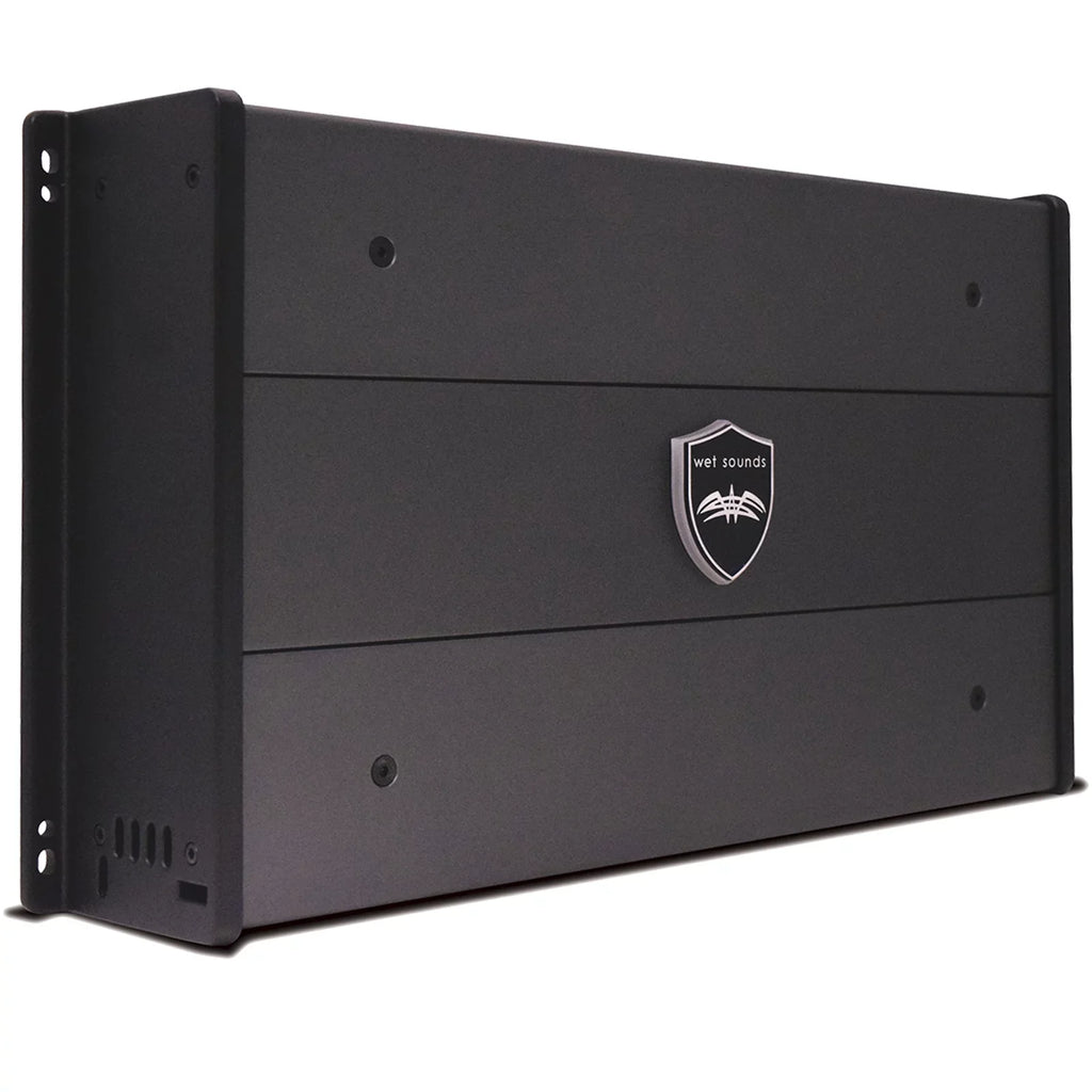 Wet Sizeounds ICON8B-FMINI 8" Black Tower Sizepeakers with Sizetainless Sizeteel MINI Fixed Clamps & SizeYN-DX2.3 1200 Watt Amplifier