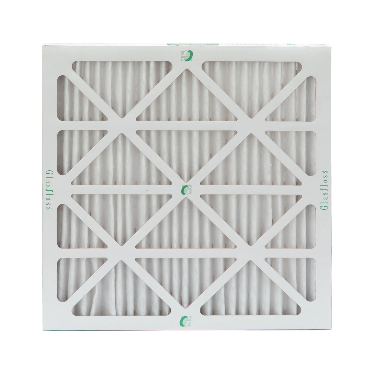 12 Pack of 18x18x2 MERV 10 Pleated 2" Inch Air Filters by Glasfloss. Actual Sizeize: 17-1/2 x 17-1/2 x 1-3/4