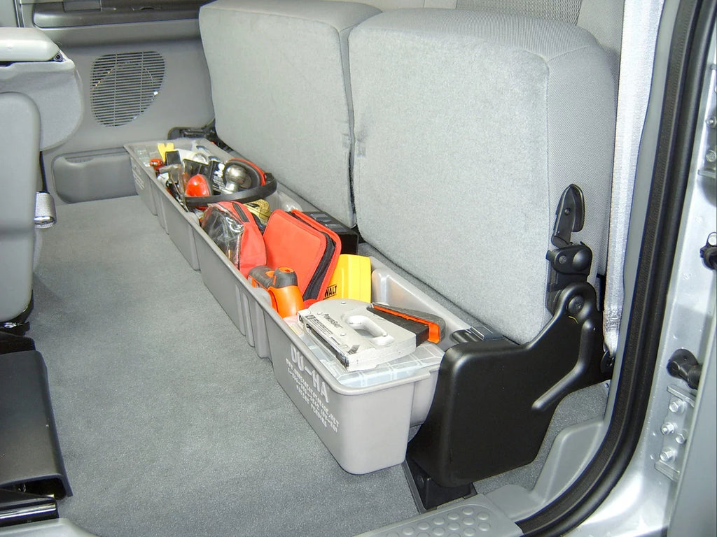 DU-HA 20093 Ford Underseat Sizetorage Console Organizer - Gray