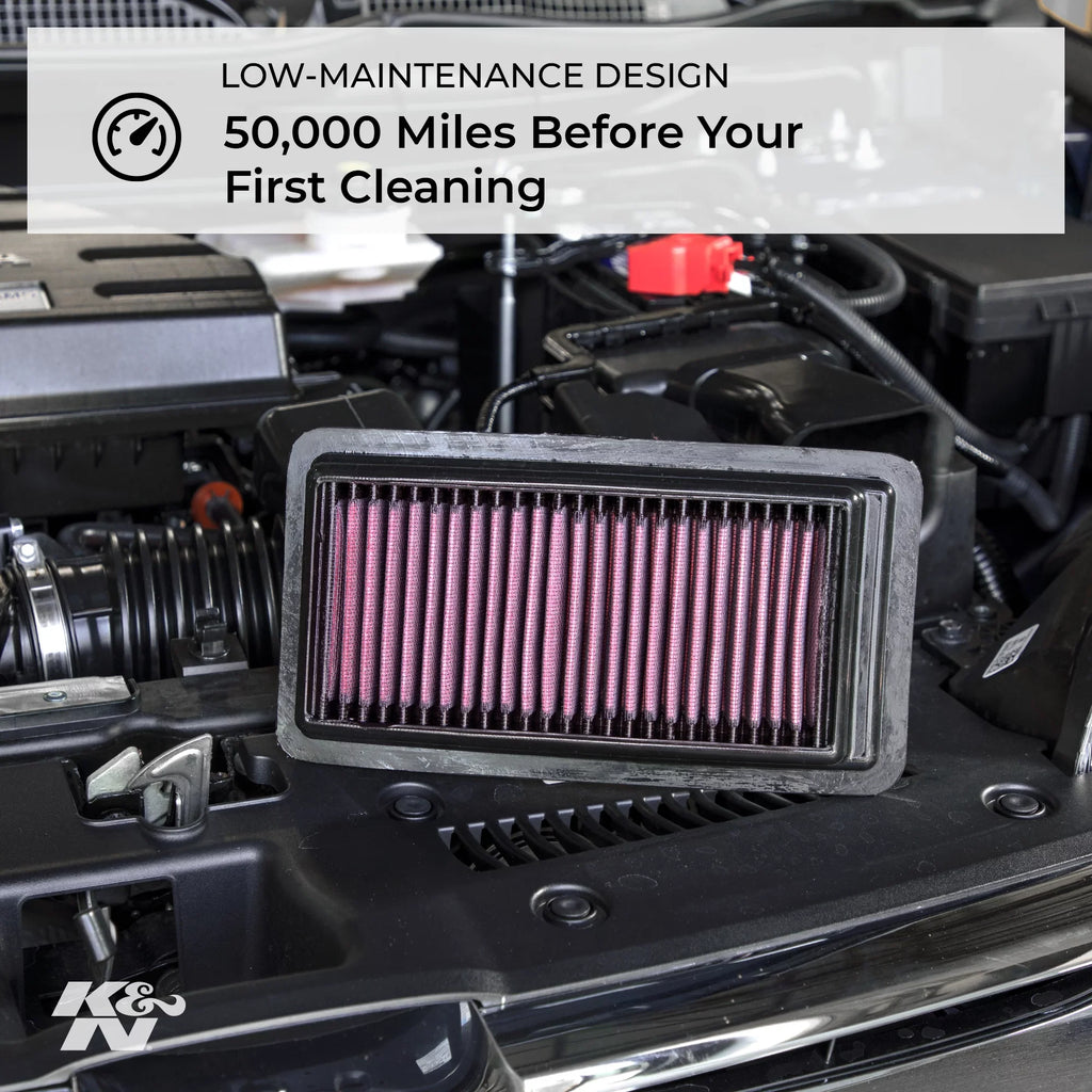 K&N Engine Air Filter: High Performance, Premium, Washable, Replacement Filter: 2007-2016 MINI (Cooper, Cooper Countryman, Cooper Paceman, MINI Cooper Clubman), 33-2386