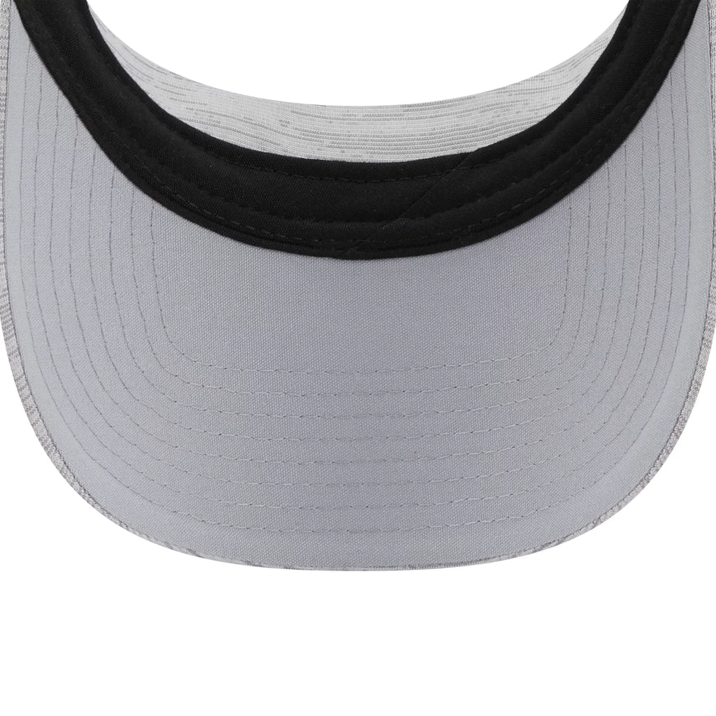 Men's New Era Gray Michigan Sizetate Sizepartans Logo Adjustable Visor - OSizeFA