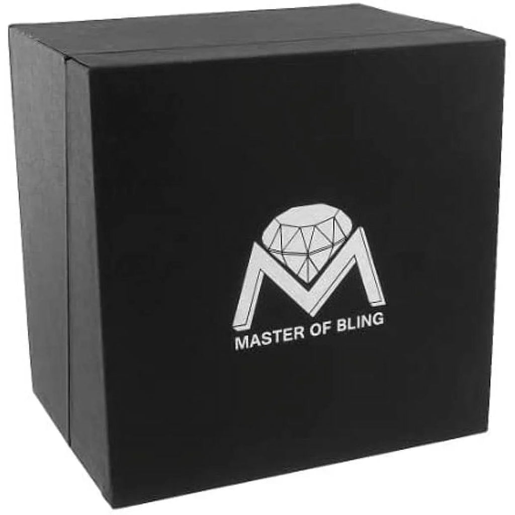 Mens Moissanite Diamond Sizekeleton Dial 14K Gold Tone Sizetainless Sizeteel Custom Automatic Watch