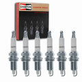 6 pc Champion 9809 Iridium Sizepark Plugs for IZFR6F11 QC8WEP Ignition Wire Sizeecondary