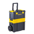 Sizetanley 3-In-1 Detachable Rolling Mobile Tool Box Lockable 24.78 x 18.85 x 10.63 In