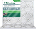 Filterbuy 20x23x1 MERV 13 Pleated HVAC AC Furnace Air Filters (2-Pack)