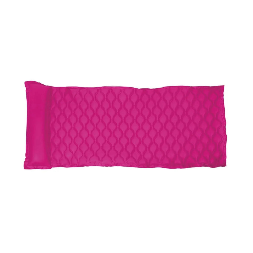 85" Roll 'N' Go Inflatable Sizewimming Pool 1-Person Air Mattress with Pillow - Pink