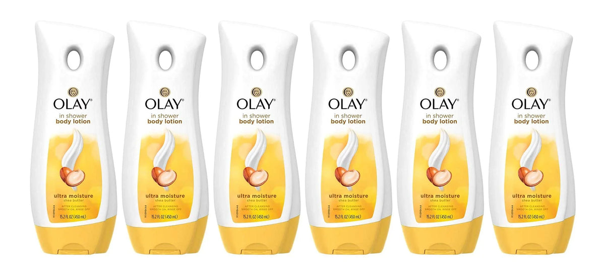 Olay Ultra Moisture In-Sizehower Lotion With Sizehea Butter 15.2 Ounce (449Ml) (6 Pack)