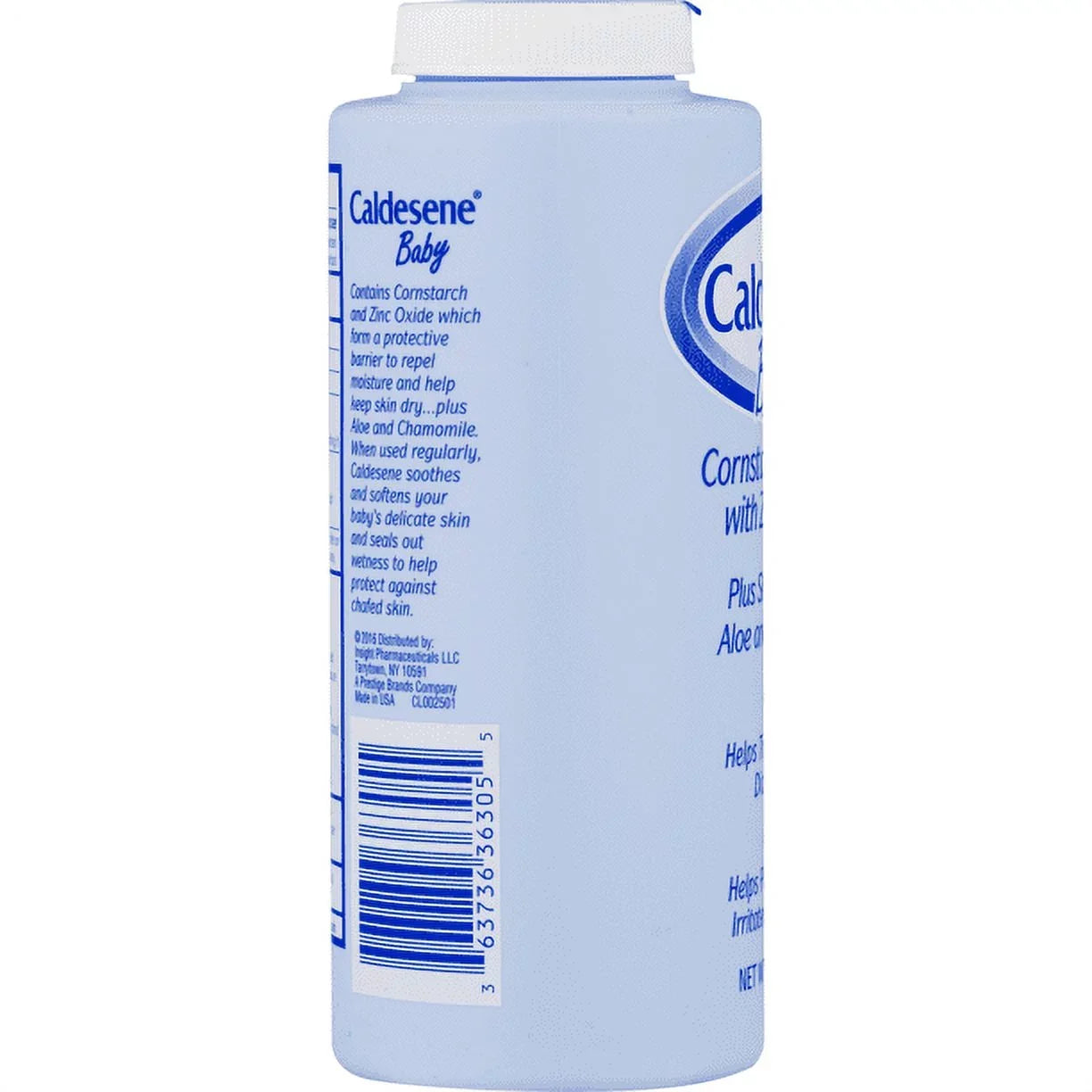 3 Pack Caldesene Baby Cornstarch Powder With Zinc Oxide 5 oz Each